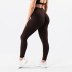 Womens Seamless Yoga 52%nylon 40%Polyester 8%spandex Leggings 5439 print logo 16
