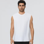 Mens Gym Workout 100%polyester Tank Top 61145 print logo 14
