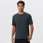 Mens Gym Sports 67%Regenerated Cellulose Fiber 29%Cotton 4%Spandex Tshirt 51201 print logo 16