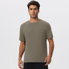 Mens Gym Sports 67%Regenerated Cellulose Fiber 29%Cotton 4%Spandex Tshirt 51201 print logo 18