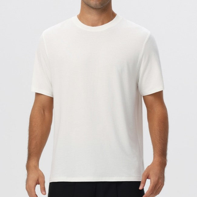 Mens Gym Sports 67%Regenerated Cellulose Fiber 29%Cotton 4%Spandex Tshirt 51201 print logo 4