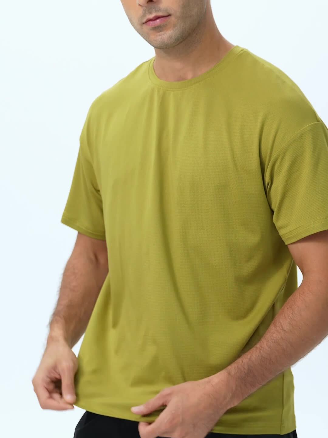 Mens Gym Activewear 39%Polyester 27.5% Cotton 27.5%Modal 6%Spandex Tshirt 61202 print logo 10