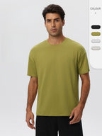 Mens Gym Activewear 39%Polyester 27.5% Cotton 27.5%Modal 6%Spandex Tshirt 61202 print logo 11