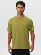 Mens Gym Activewear 39%Polyester 27.5% Cotton 27.5%Modal 6%Spandex Tshirt 61202 print logo 13