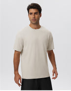 Mens Gym Activewear 39%Polyester 27.5% Cotton 27.5%Modal 6%Spandex Tshirt 61202 print logo 28
