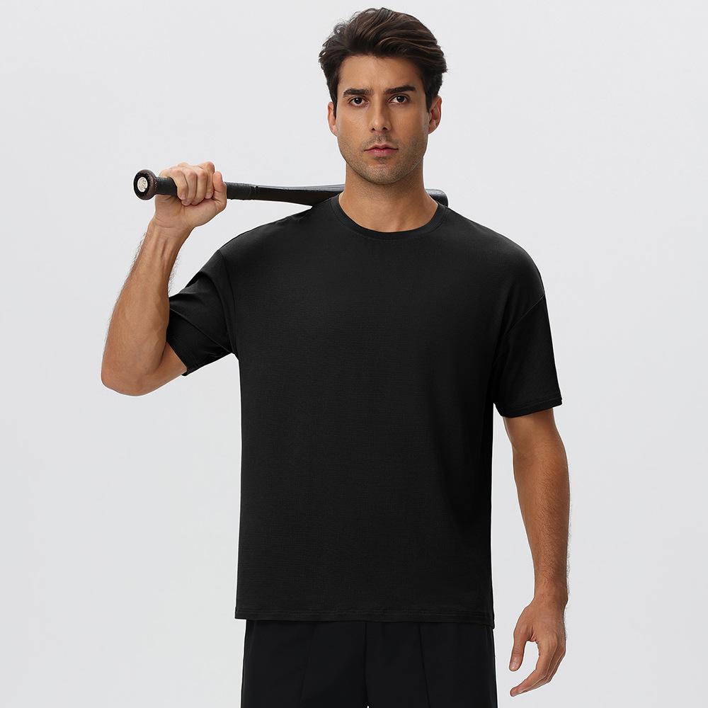 Mens Gym Activewear 39%Polyester 27.5% Cotton 27.5%Modal 6%Spandex Tshirt 61202 print logo 5