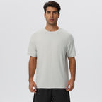 Mens Gym Activewear 39%Polyester 27.5% Cotton 27.5%Modal 6%Spandex Tshirt 61202 print logo 8