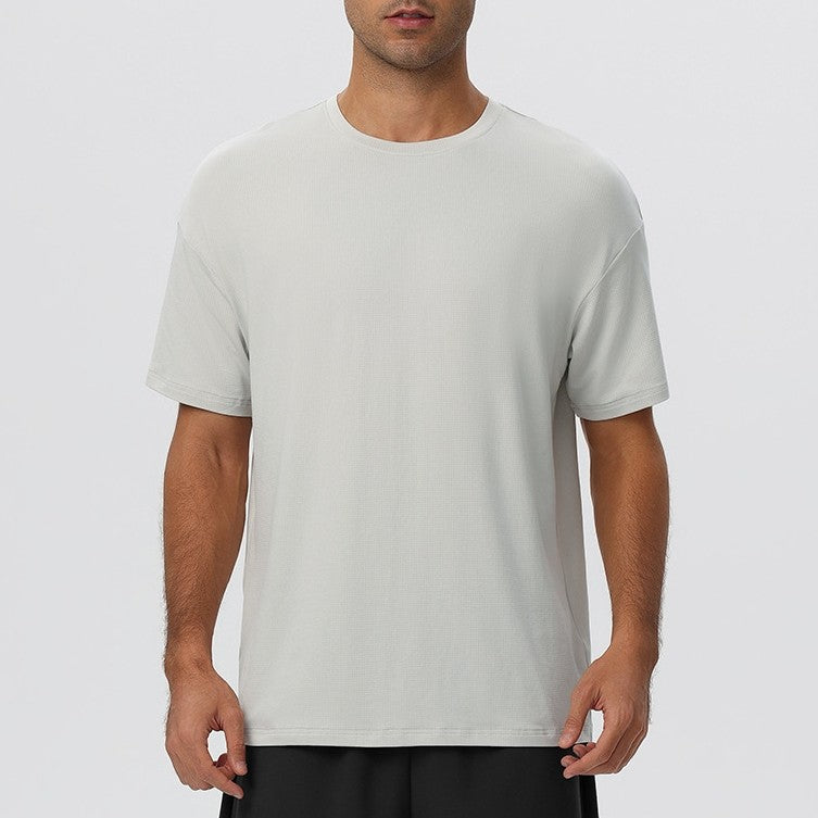 Mens Gym Activewear 39%Polyester 27.5% Cotton 27.5%Modal 6%Spandex Tshirt 61202 print logo 9