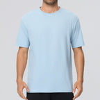 Mens Training Fitness 100%polyester Tshirt 61203 print logo 1