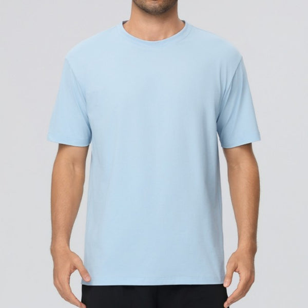Mens Training Fitness 100%polyester Tshirt 61203 print logo 1
