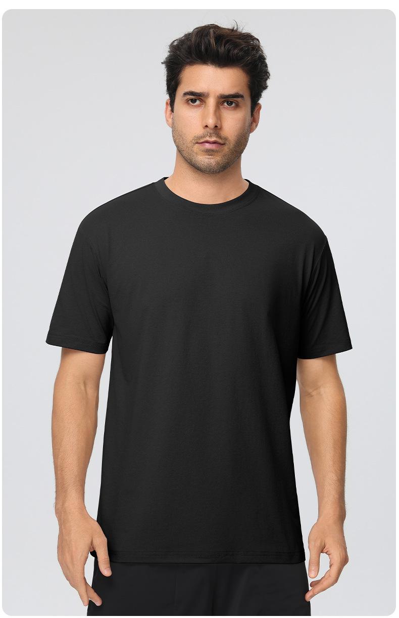 Mens Training Fitness 100%polyester Tshirt 61203 print logo 32