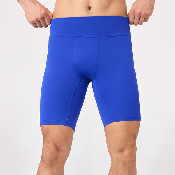 Mens Running Compression 75%nylon 25%spandex Shorts 51401 print logo 1
