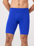 Mens Running Compression 75%nylon 25%spandex Shorts 51401 print logo 10