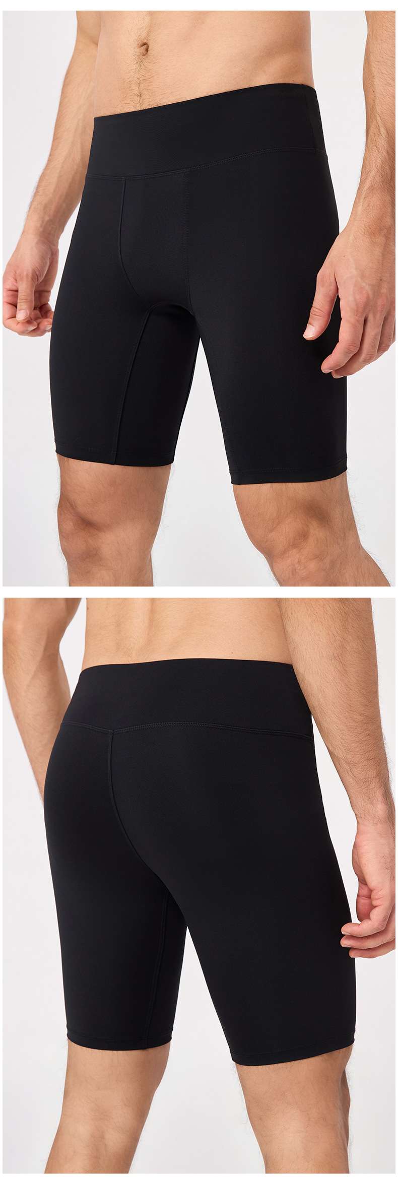Mens Running Compression 75%nylon 25%spandex Shorts 51401 print logo 14