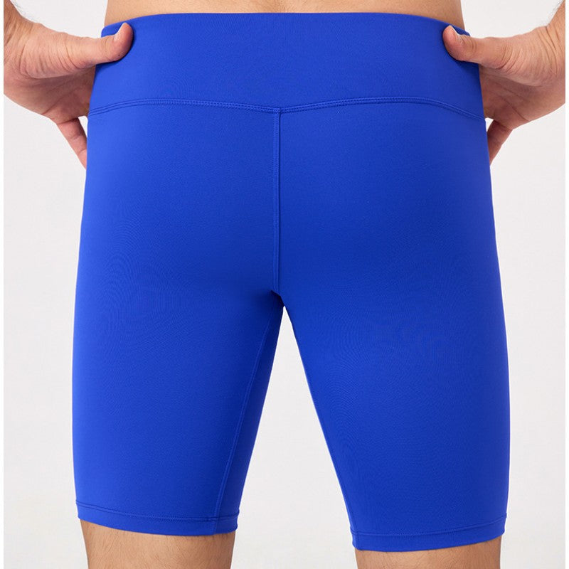 Mens Running Compression 75%nylon 25%spandex Shorts 51401 print logo 2