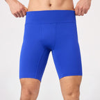 Mens Running Compression 75%nylon 25%spandex Shorts 51401 print logo 4