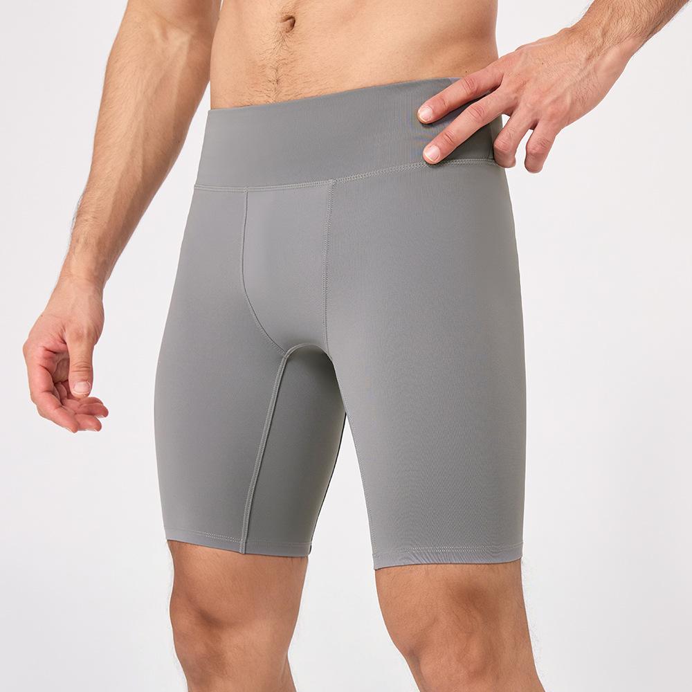Mens Running Compression 75%nylon 25%spandex Shorts 51401 print logo 5