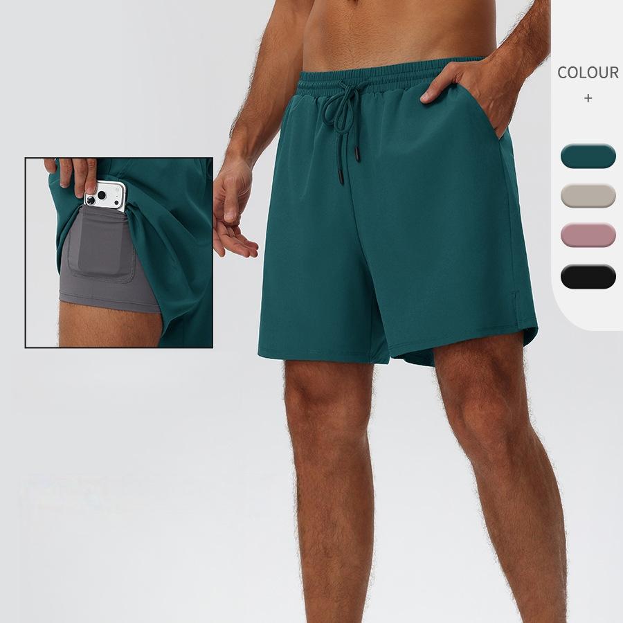 Mens Gym Activewear 90%polyester 10%spandex Shorts 61450 print logo 10