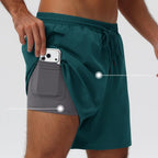 Mens Gym Activewear 90%polyester 10%spandex Shorts 61450 print logo 14