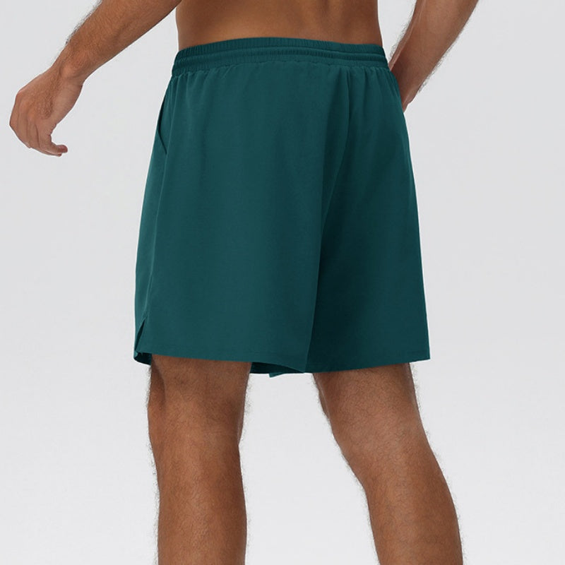 Mens Gym Activewear 90%polyester 10%spandex Shorts 61450 print logo 2