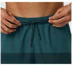 Mens Gym Activewear 90%polyester 10%spandex Shorts 61450 print logo 19