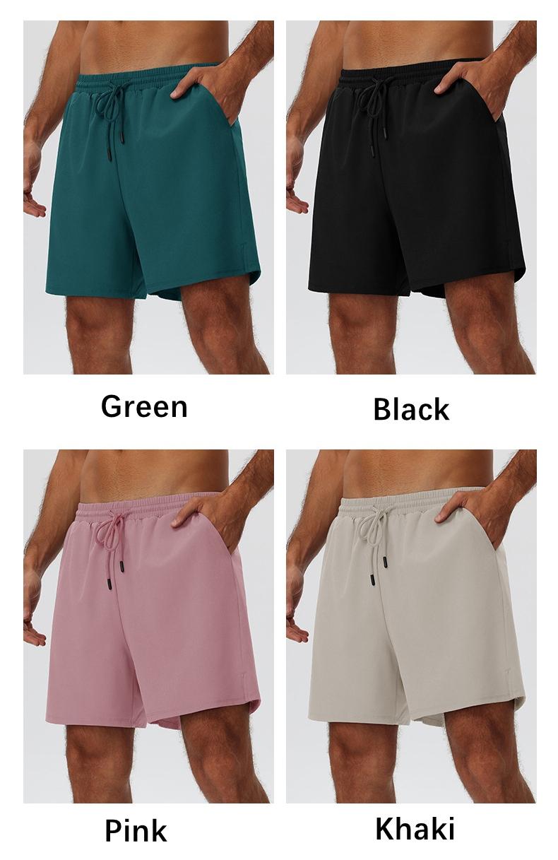 Mens Gym Activewear 90%polyester 10%spandex Shorts 61450 print logo 22