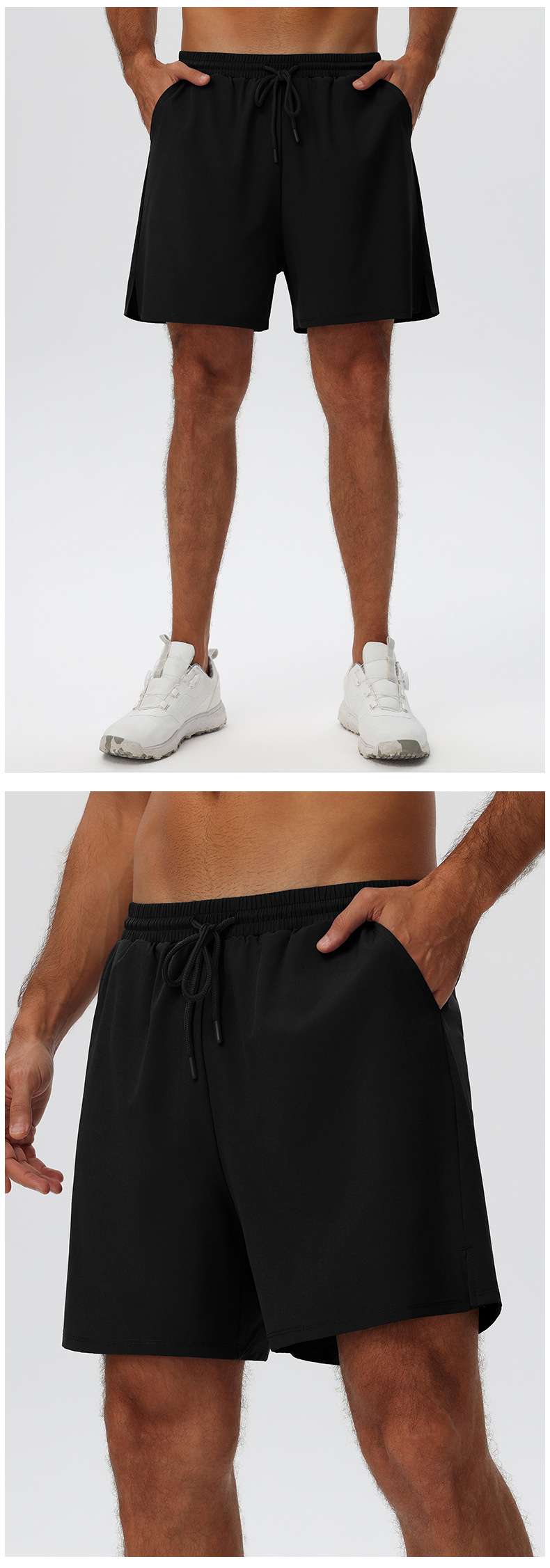 Mens Gym Activewear 90%polyester 10%spandex Shorts 61450 print logo 25