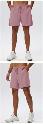 Mens Gym Activewear 90%polyester 10%spandex Shorts 61450 print logo 33