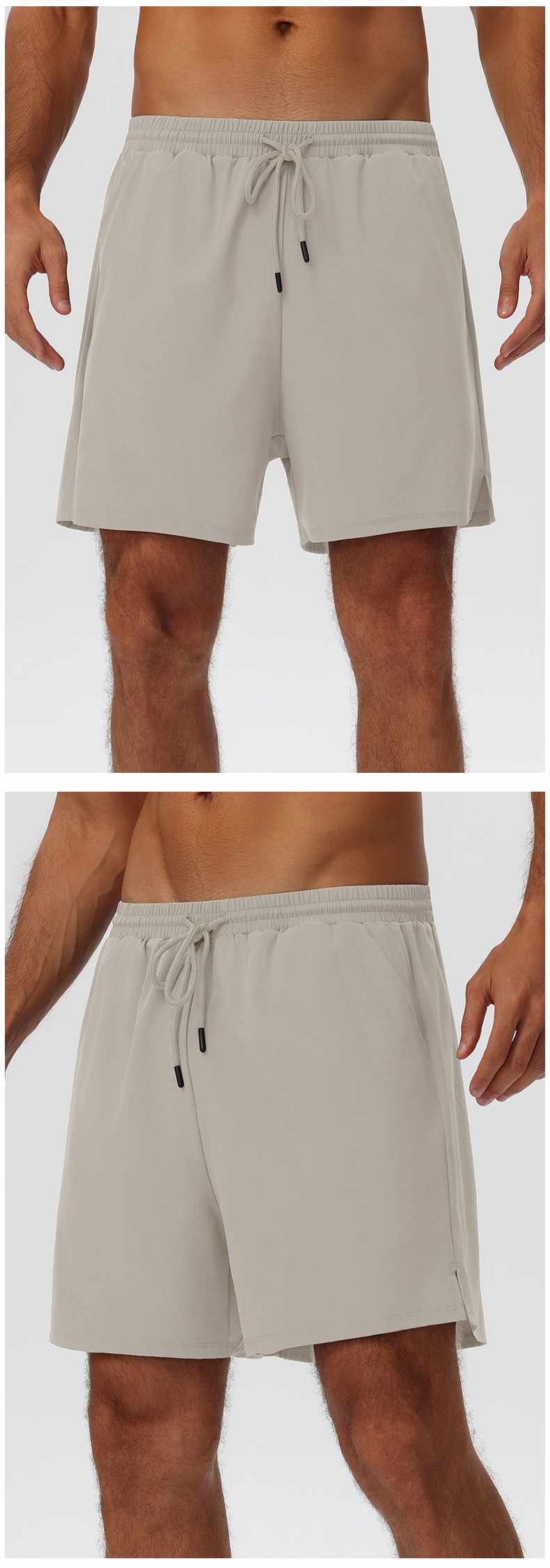 Mens Gym Activewear 90%polyester 10%spandex Shorts 61450 print logo 36
