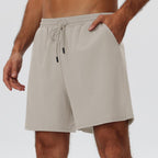 Mens Gym Activewear 90%polyester 10%spandex Shorts 61450 print logo 7