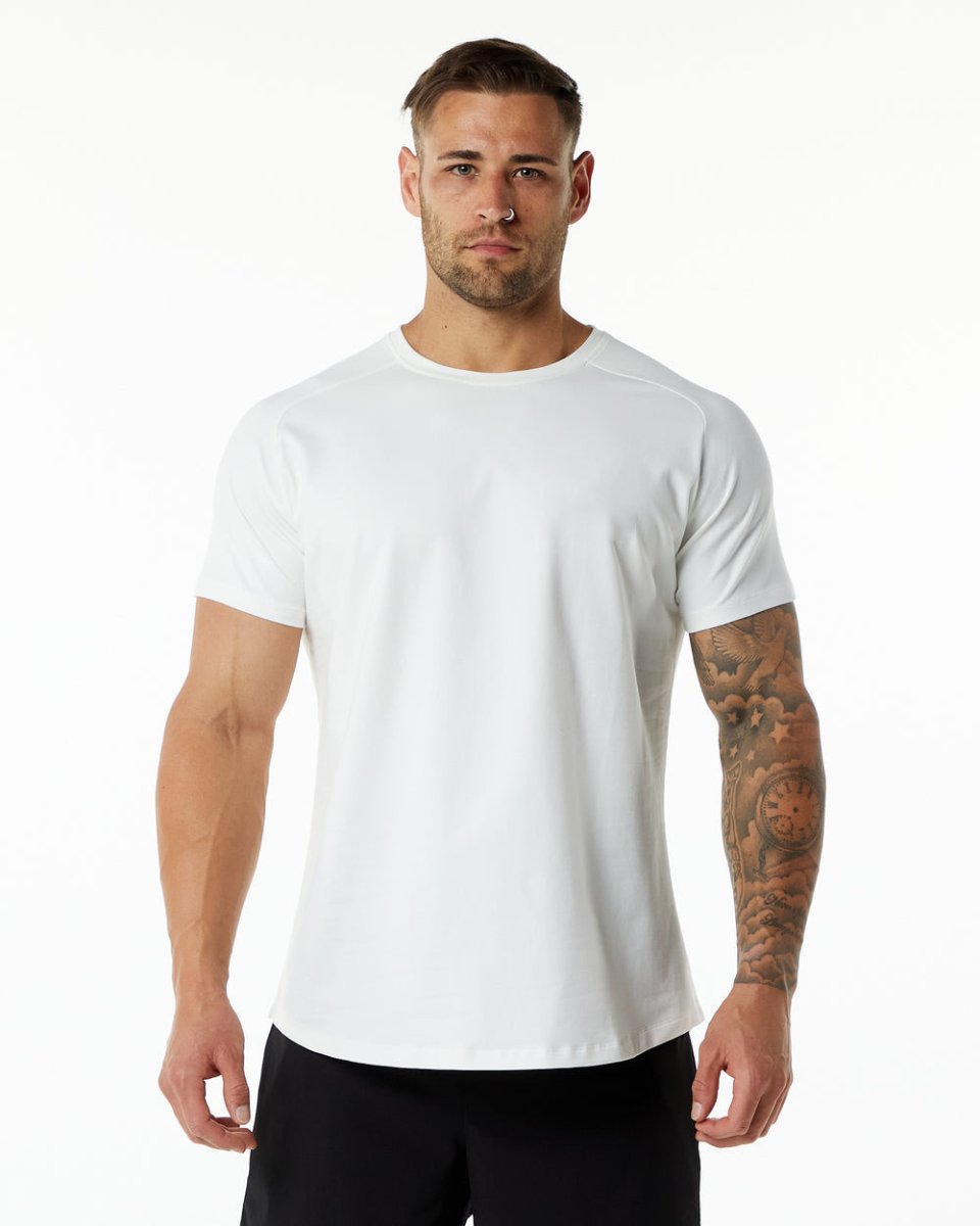 Mens Gym Workout 95% Cotton 5% Spandex T-shirt 6648-p print logo 14