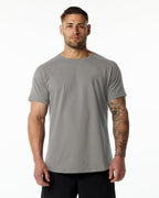Mens Gym Workout 95% Cotton 5% Spandex T-shirt 6648-p print logo 19