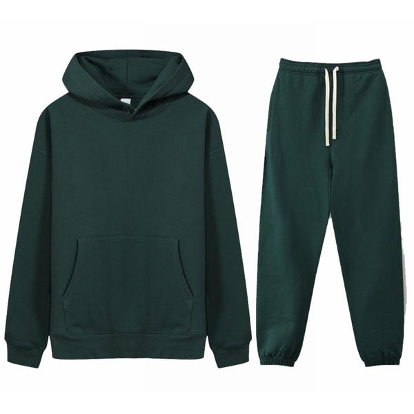 Heavyweight Custom Streetwear Hoodie Set