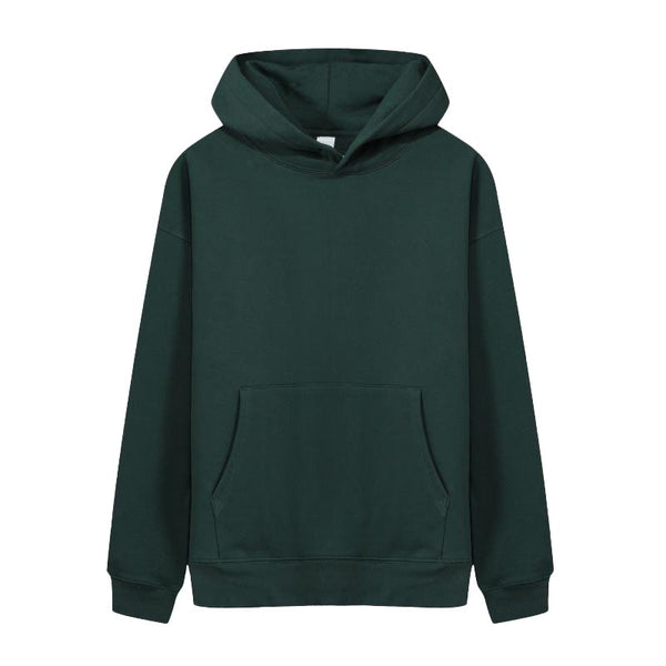 Mens Streetwear Oversized 100% Cotton Hoodie Set 6688-6601 - hoodie print logo 1