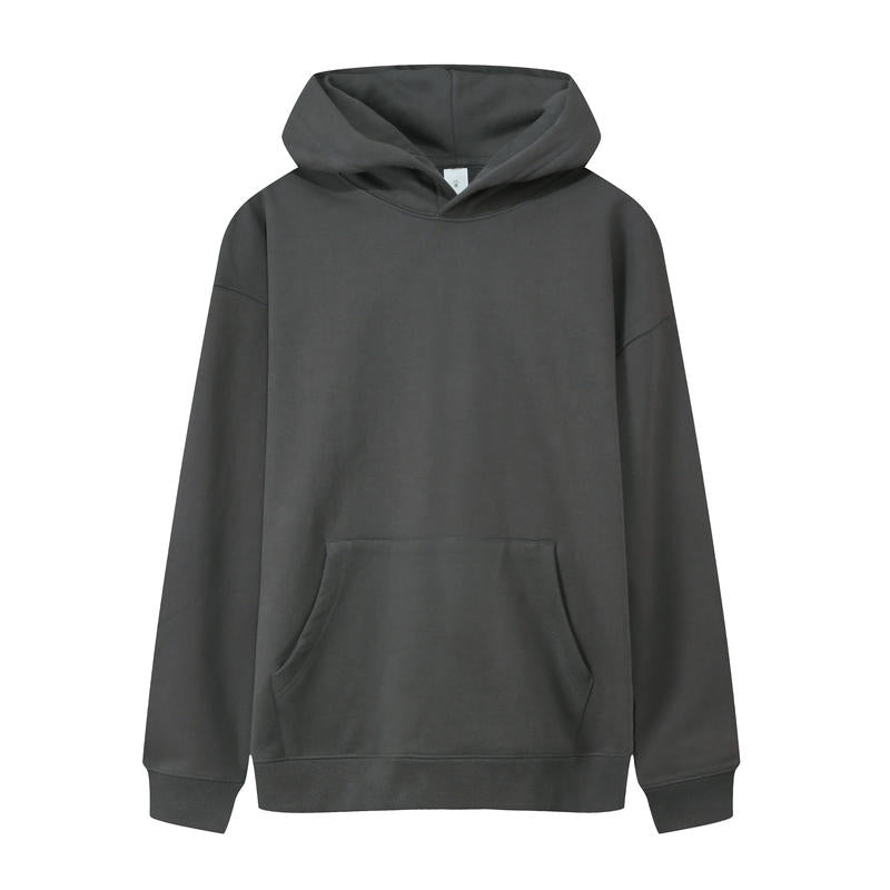 Mens Streetwear Oversized 100% Cotton Hoodie Set 6688-6601 - hoodie print logo 15