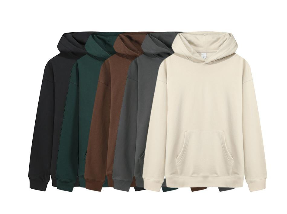 Mens Streetwear Oversized 100% Cotton Hoodie Set 6688-6601 Set print logo 40
