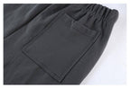 Mens Streetwear Oversized 100% Cotton Hoodie Set 6688-6601 - pants print logo 10