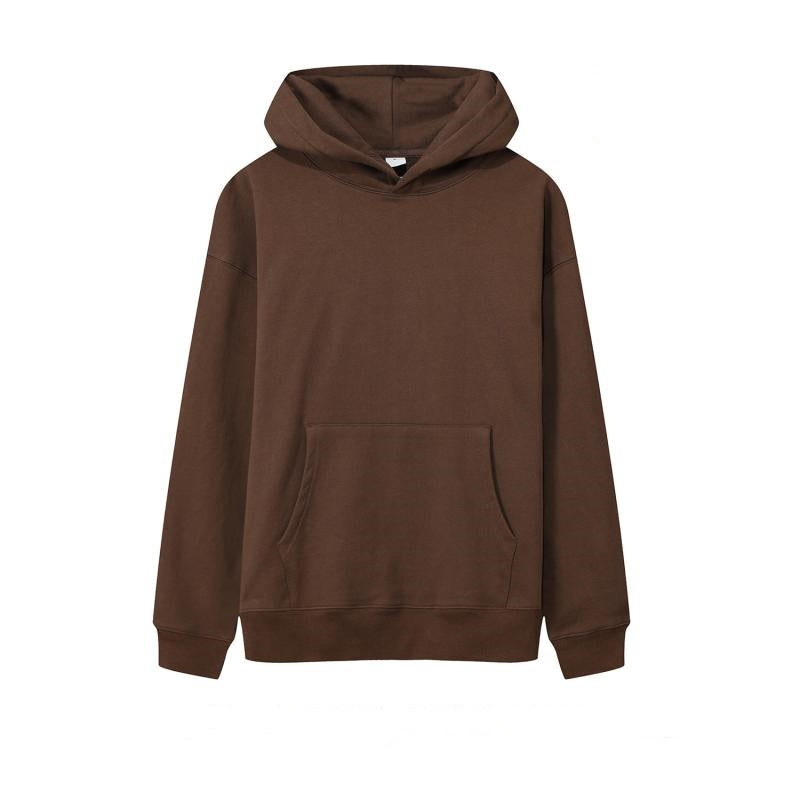 Mens Streetwear Oversized 100% Cotton Hoodie Set 6688-6601 - hoodie print logo 6