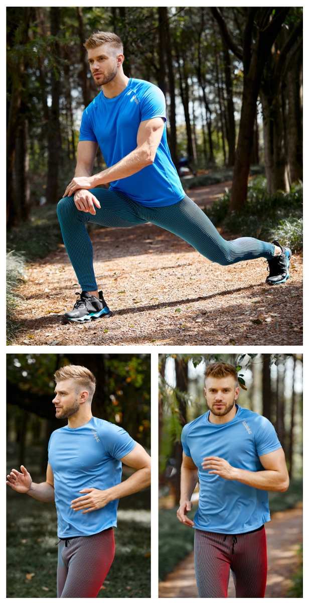 Custom 80GSM 100%polyester Lightweight Men's running shirts 725903536832 print logo 22