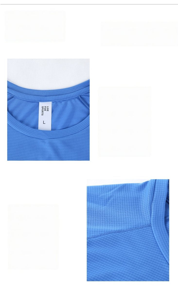 Custom 80GSM 100%polyester Lightweight Men's running shirts 725903536832 print logo 19