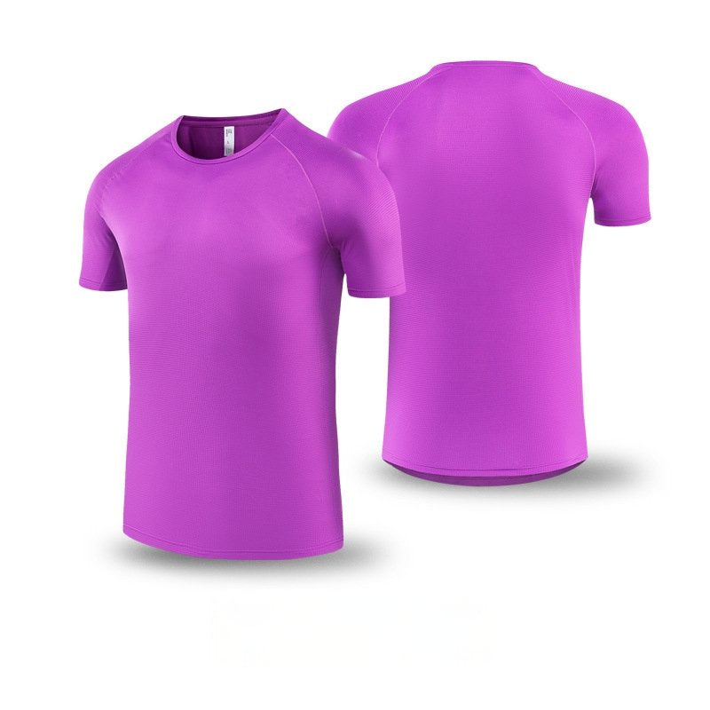 Custom 80GSM 100%polyester Lightweight Men's running shirts 725903536832 print logo 11