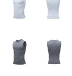Mens Sports Compression 94%polyester 6%spandex Tank Top 807 print logo 19