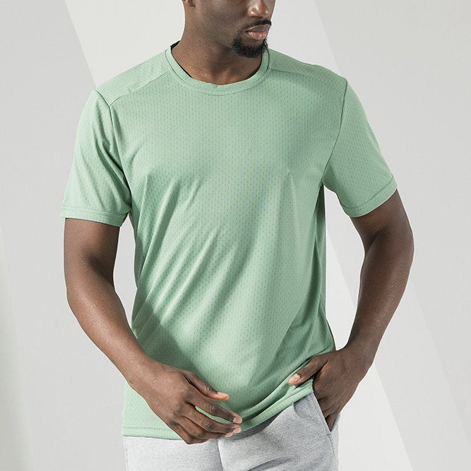Mens Gym Workout 100% Polyester T Shirt 81116 print logo 1