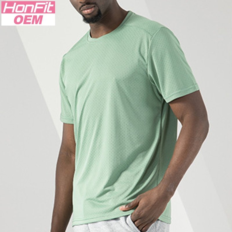 Mens Gym Workout 100% Polyester T Shirt 81116 print logo 9