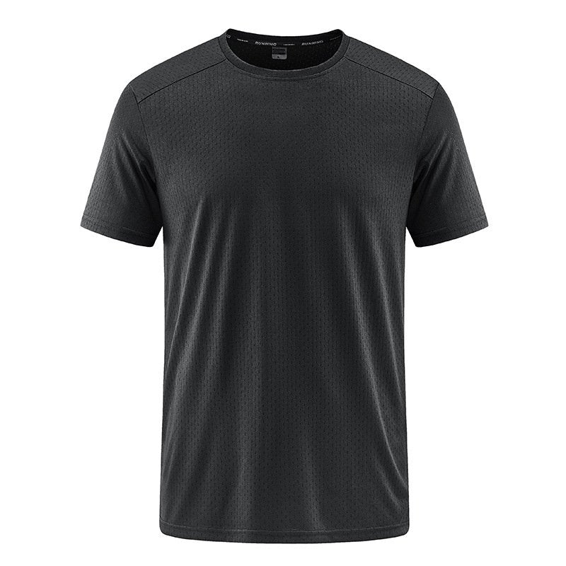 Mens Gym Workout 100% Polyester T Shirt 81116 print logo 17