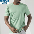 Mens Gym Workout 100% Polyester T Shirt 81116 print logo 13
