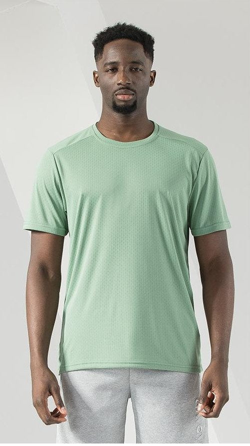 Mens Gym Workout 100% Polyester T Shirt 81116 print logo 18