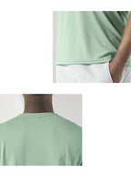 Mens Gym Workout 100% Polyester T Shirt 81116 print logo 34