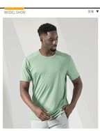 Mens Gym Workout 100% Polyester T Shirt 81116 print logo 23