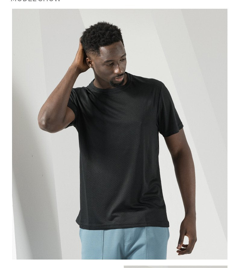 Mens Gym Workout 100% Polyester T Shirt 81116 print logo 27